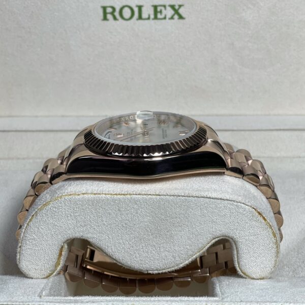 Day-Date 40 mm President Oro Rosa 116680 - immagine 7