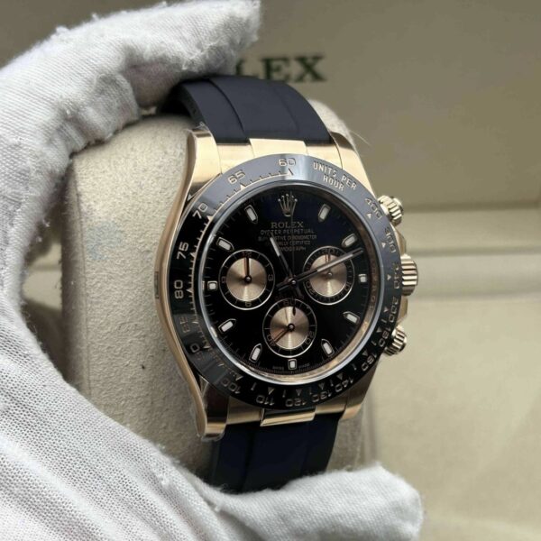 Daytona 40mm 116518LN RoseGold Black SUPER CLONE - immagine 6