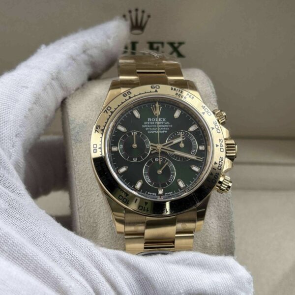 Daytona Green Gold 40 mm 116505 SUPER CLONE - immagine 4