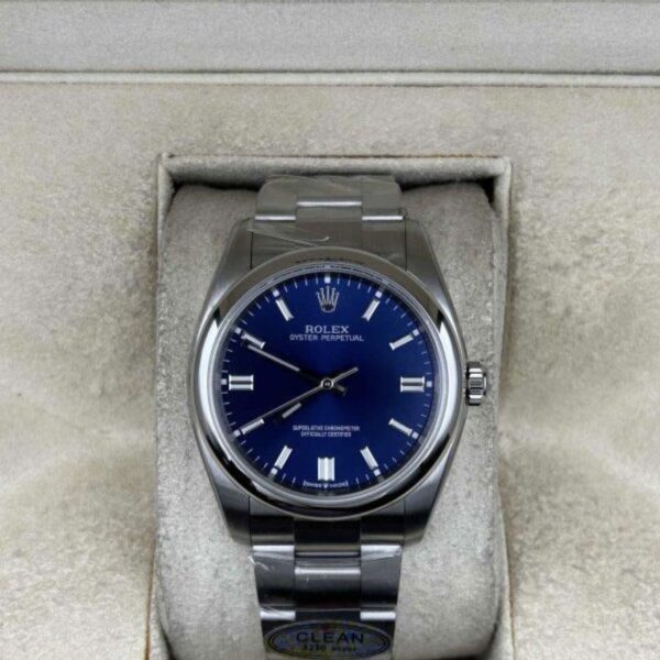 Oyster-Perpetual 41 blu 124300 - immagine 2