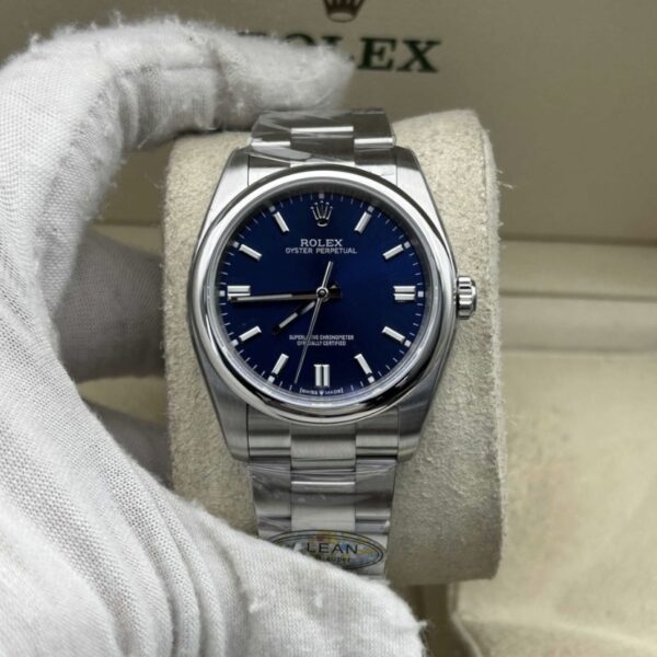 Oyster-Perpetual 41 blu 124300 - immagine 4