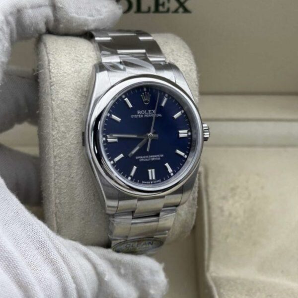 Oyster-Perpetual 41 blu 124300 - immagine 6