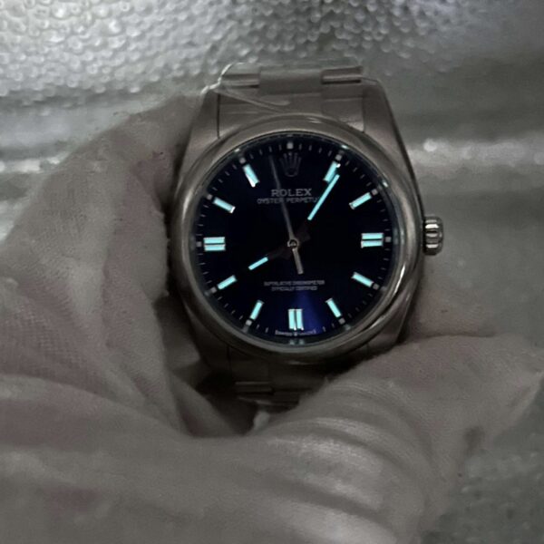 Oyster-Perpetual 41 blu 124300 - immagine 17