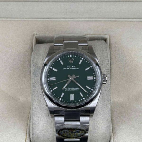 Oyster-Perpetual 41 Quadrante Verde 124300 - immagine 3
