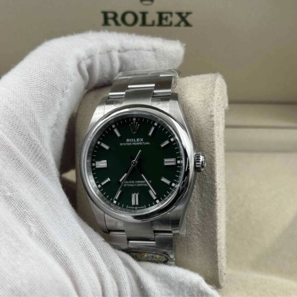 Oyster-Perpetual 41 Quadrante Verde 124300 - immagine 5