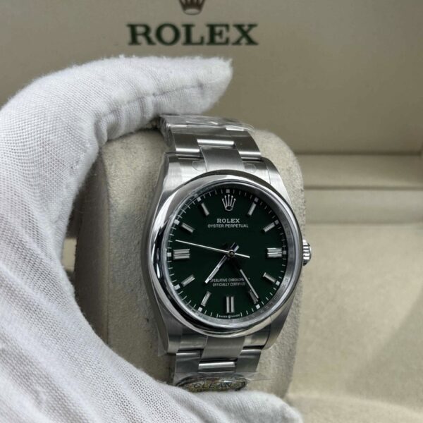 Oyster-Perpetual 41 Quadrante Verde 124300 - immagine 6