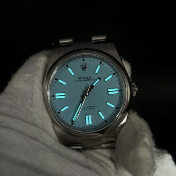 Oyster-Perpetual Tiffany 41 mm 124300 - immagine 16