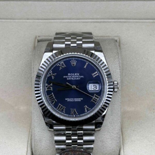 Datejust 41 mm 126334 Blu Roman Jubilee - immagine 3