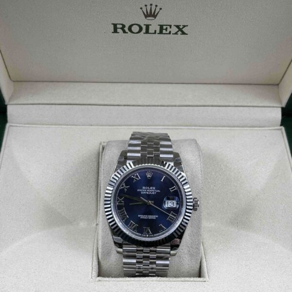 Datejust 41 mm 126334 Blu Roman Jubilee - immagine 2