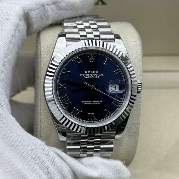 Datejust 41 mm 126334 Blu Roman Jubilee - immagine 4
