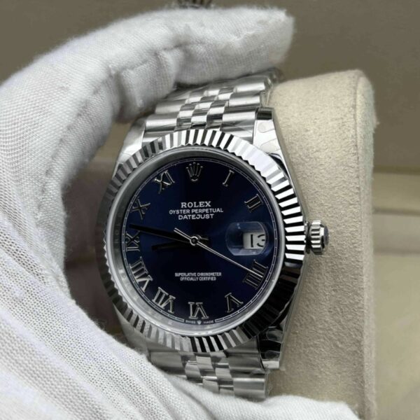 Datejust 41 mm 126334 Blu Roman Jubilee - immagine 5