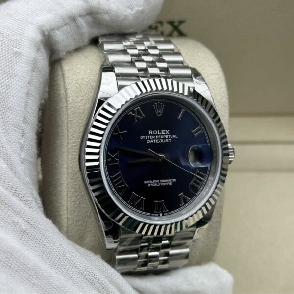 Datejust 41 mm 126334 Blu Roman Jubilee - immagine 6