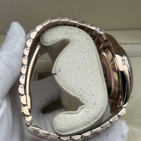 Day-Date 40 mm President Oro Rosa 228235 - immagine 19