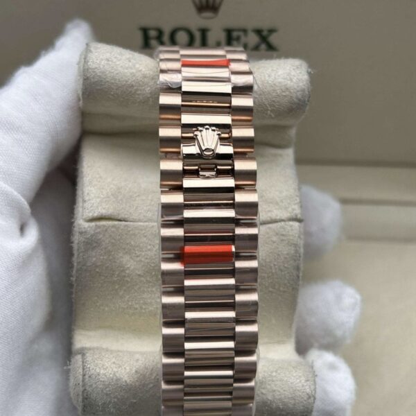 Day-Date 40 mm President Oro Rosa 228235 - immagine 11