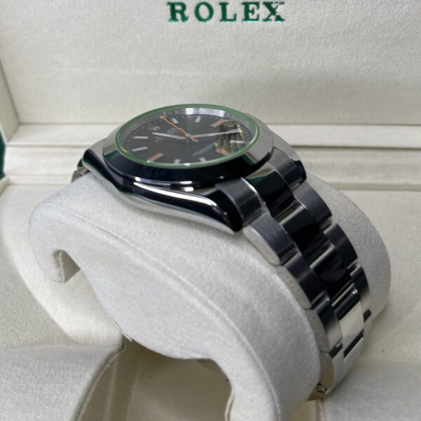 Milgauss Black Dial Green Glass Sapphire - immagine 5
