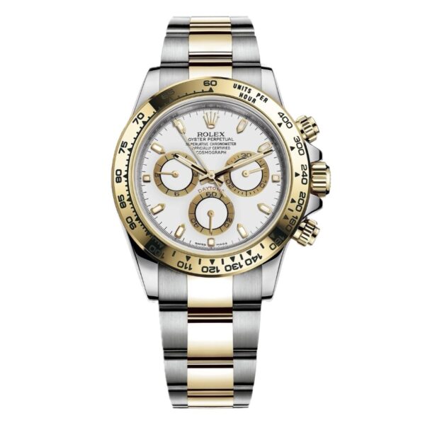 Daytona Bianco Chromalight 40mm 116503 SUPER CLONE