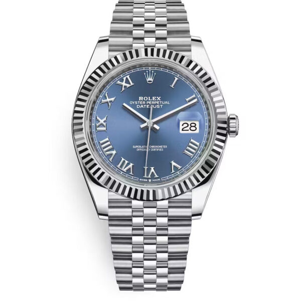 Datejust 41 mm 126334 Blu Roman Jubilee