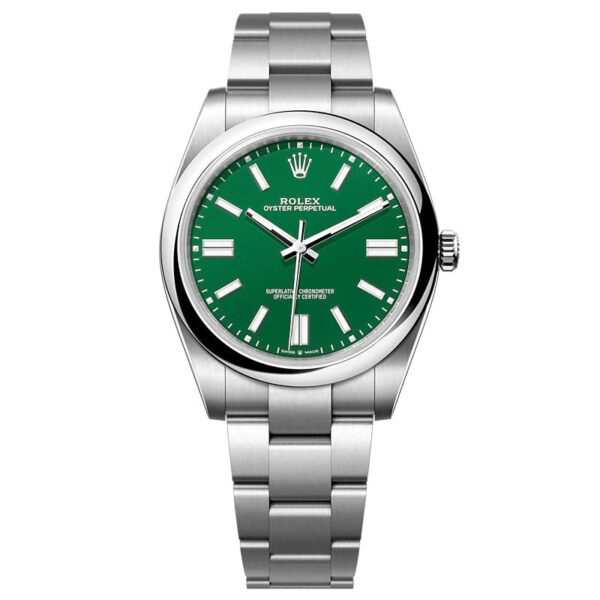 Oyster-Perpetual 41 Quadrante Verde 124300