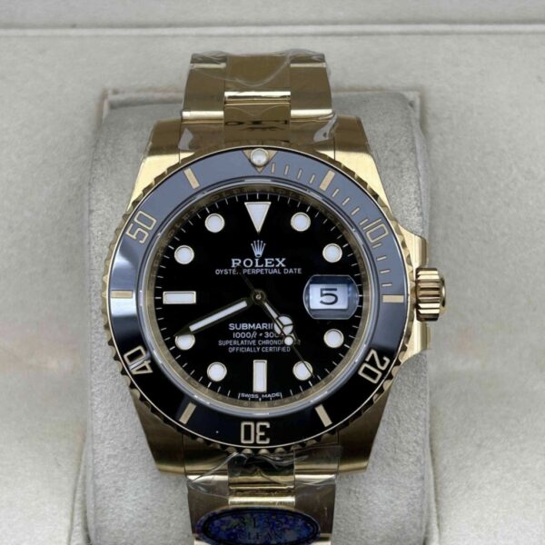 Submariner Date 41 mm Oro Giallo Quadrante NERO 116618LN - immagine 3