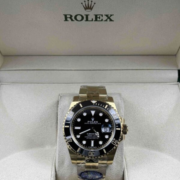 Submariner Date 41 mm Oro Giallo Quadrante NERO 116618LN - immagine 2
